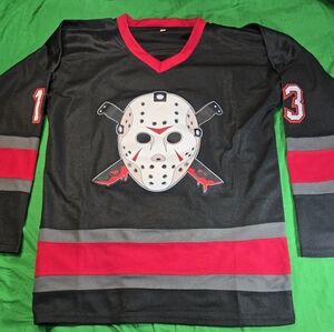 Friday the 13th Jason Voorhees Hockey Jersey Size Medium New without Tags